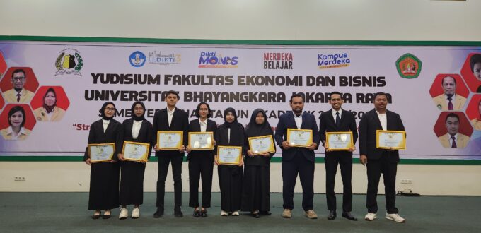 YUDISIUM SEMESTER GENAP 2022/2023 FAKULTAS EKONOMI DAN BISNIS UNIVERSITAS BHAYANGKARA JAKARTA RAYA